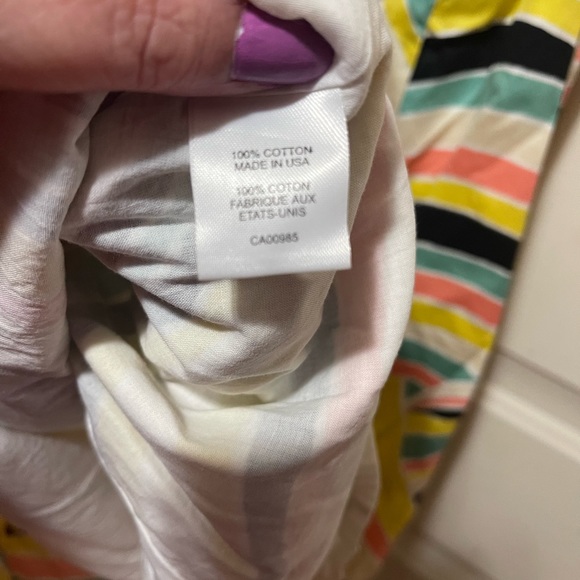 Nanette Lepore Multi Color Open Back A Line Summer MIDI Dress - Picture 10 of 12